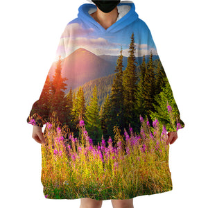 Nature SWLF0829 Hoodie Wearable Blanket