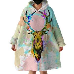 Antler SWLF2058 Hoodie Wearable Blanket