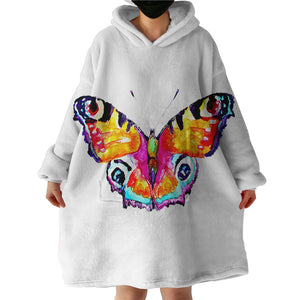 Butterfly SWLF2475 Hoodie Wearable Blanket