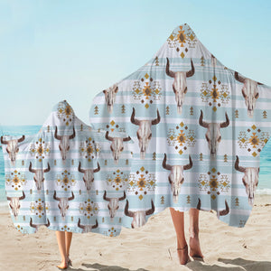 Aztec Trophyhead Hooded Towel