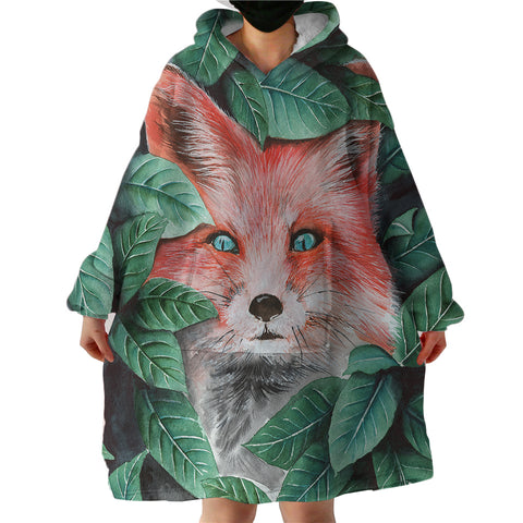 Image of Hiding Fox SWLF2808 Hoodie Wearable Blanket