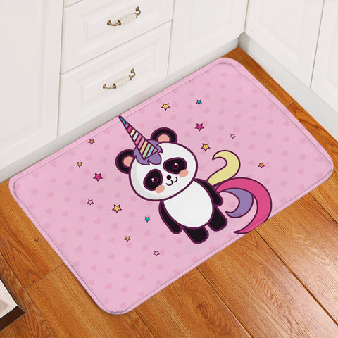 Image of Magical Panda Pink Door Mat