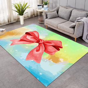 Red Bow Tie SW0487 Rug