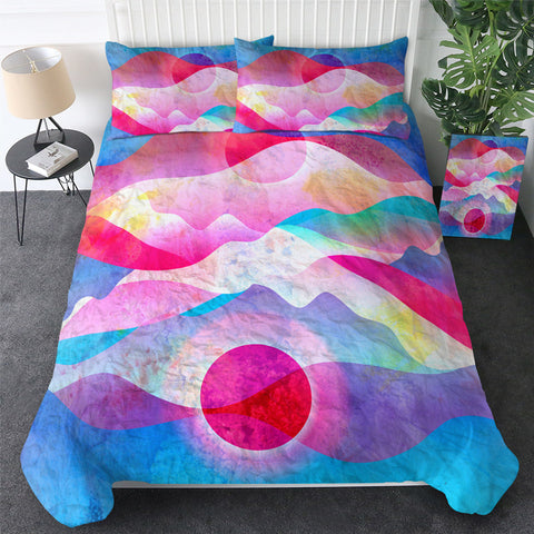 Image of The Sun & Clouds Bedding Set - Beddingify