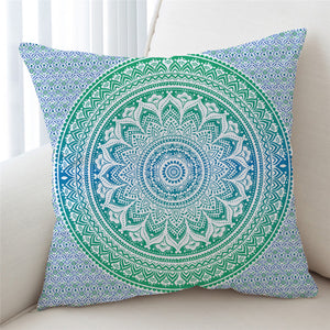 Cool Color Mandala Cushion Cover - Beddingify