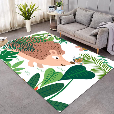 Image of Hedgehog Forest Walk SW1630 Rug