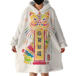 Lucky Kirin SWLF1196 Hoodie Wearable Blanket