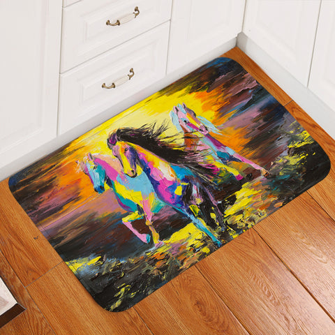 Image of Trotting Horse Pack Door Mat