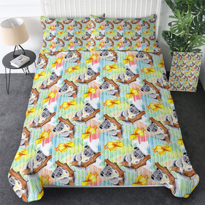 Cute Koala Bedding Set - Beddingify