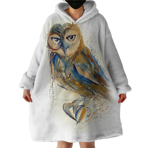 Owl SWLF3001 Hoodie Wearable Blanket