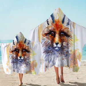 Fading Fox Hooded Towel