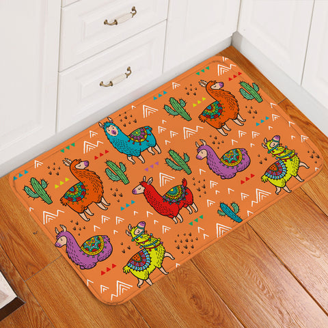 Image of Alpacas Dessert Theme SWDD0512 Door Mat