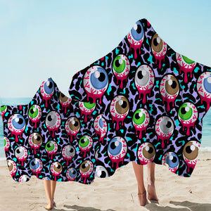 Eyeball & Nerves Hooded Towel