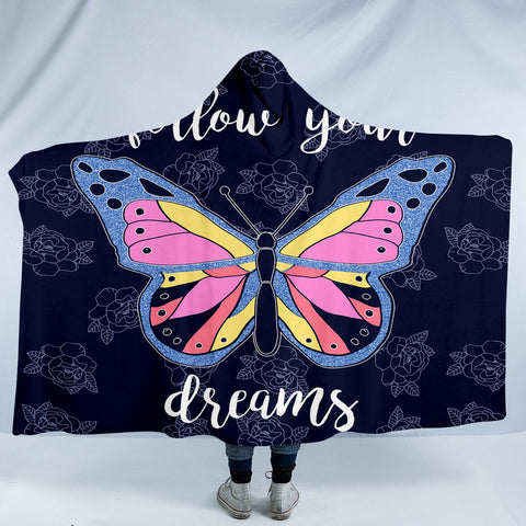 Image of Follow Your Dream SW1102 Hooded Blanket