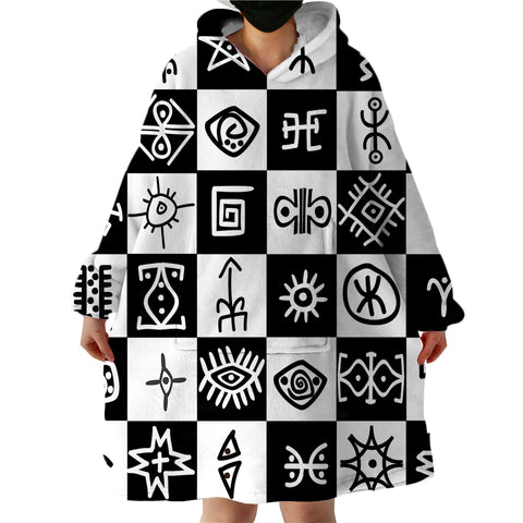 Image of Scripture Boxes SWLF1539 Hoodie Wearable Blanket