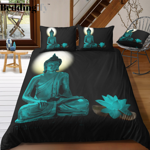 Buddha Sculpture Bedding Set - Beddingify