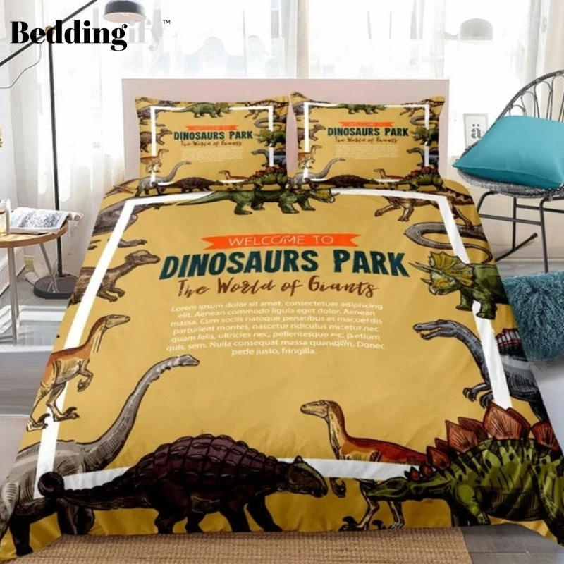 Jurassic world double sales bedding