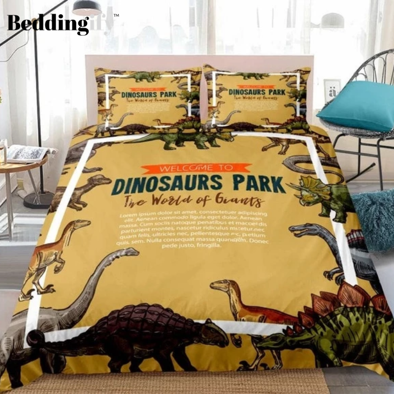Jurassic Park Bedding Set - Beddingify