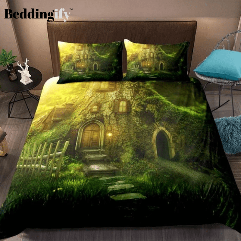 3D Forest Dreamland Bedding Set - Beddingify