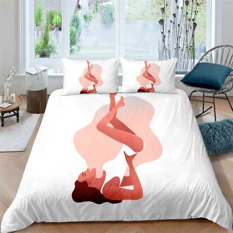 Image of Yoga Lady Bedding Set