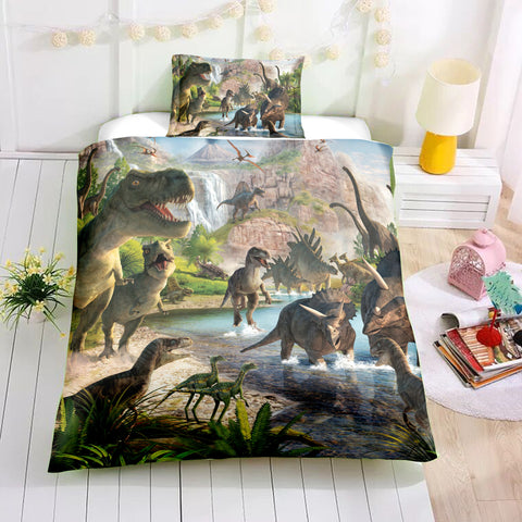 The World of Dinosaur Bedding Set - Beddingify