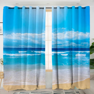 Peace of the Beach Curtains - Beddingify