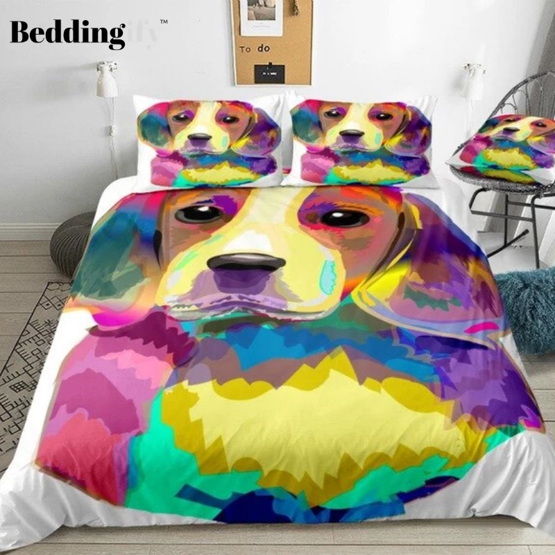 Rainbow Dog Bedding Set - Beddingify