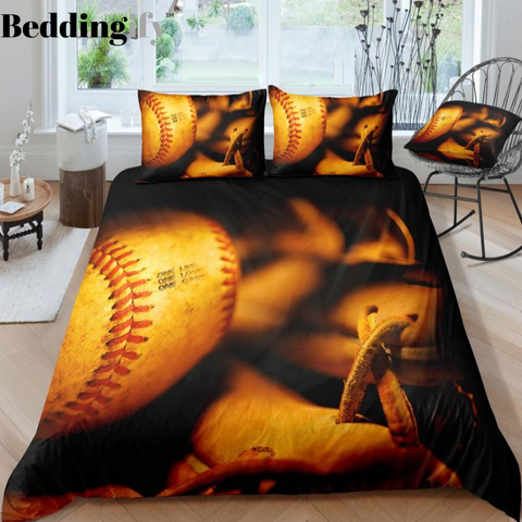 Image of Vintage Baseball Bedding Set - Beddingify