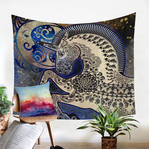 Mythical Unicorn Tapestry - Beddingify