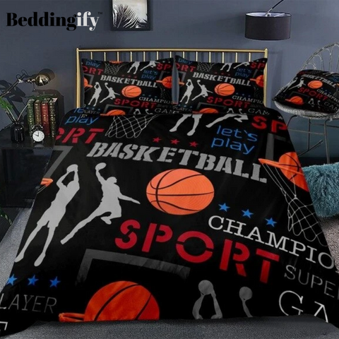 Image of Team Sports Themed Bedding Set - Beddingify