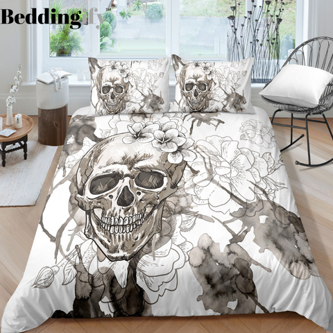 Image of I6 Skull Bedding Set - Beddingify