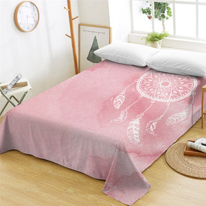 Mandala Rosy Flat Sheet - Beddingify