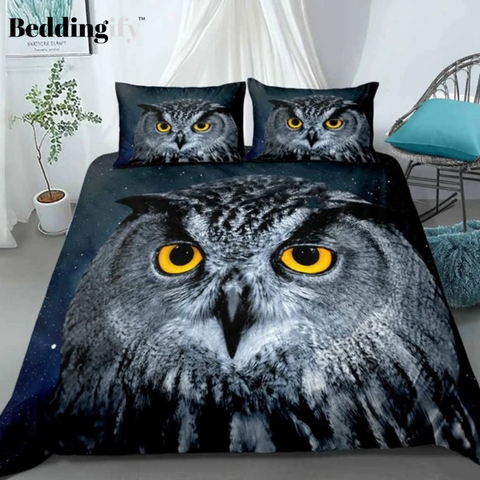 Image of 3D Owl Print Bedding Set - Beddingify