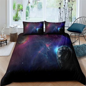 Beautiful Earth - Galaxy Bedding Set