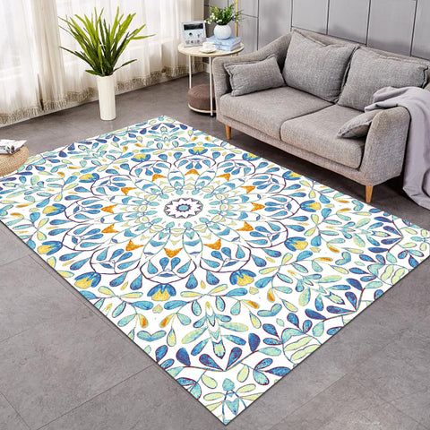 Image of Complex Tiles Design SW1117 Rug