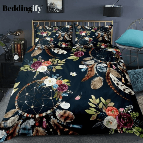 Image of Bohemian Mandala Dreamcatcher Bedding Set - Beddingify