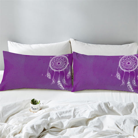 Image of Dream Catcher Violet Pillowcase