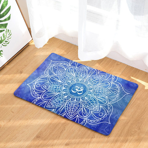 Image of Ohm Mandala Misty Door Mat