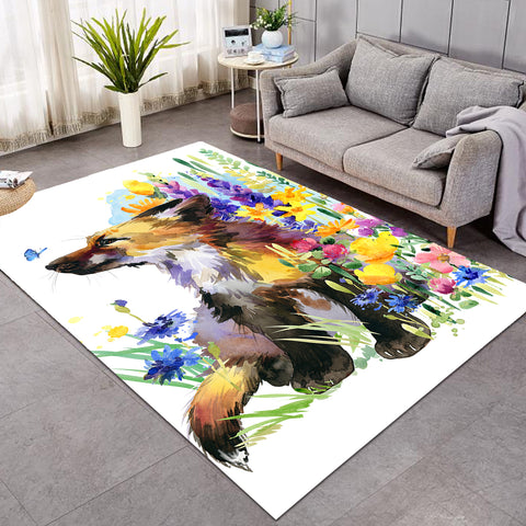 Image of Painted Garden Puppy SW1120 Rug