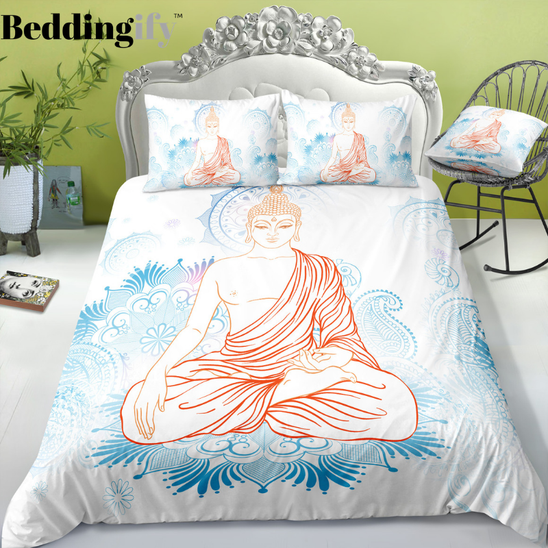 Buddha Purnima Vesak Bedding Set - Beddingify