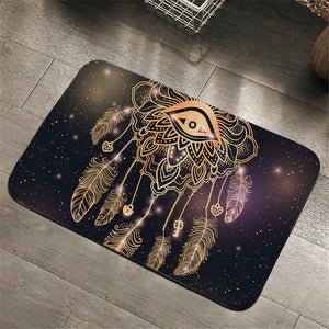 Holy Eye Cosmic Door Mat