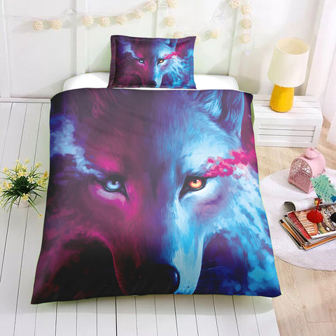 Image of Magical Mystic Wolf Bedding Set - Beddingify