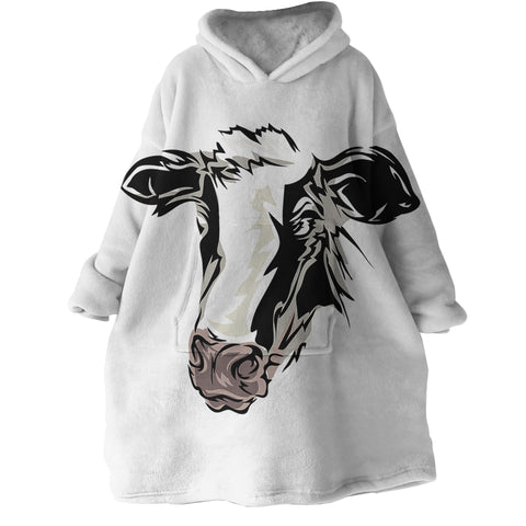 Image of Milk Moo SWLF2495 Hoodie Wearable Blanket