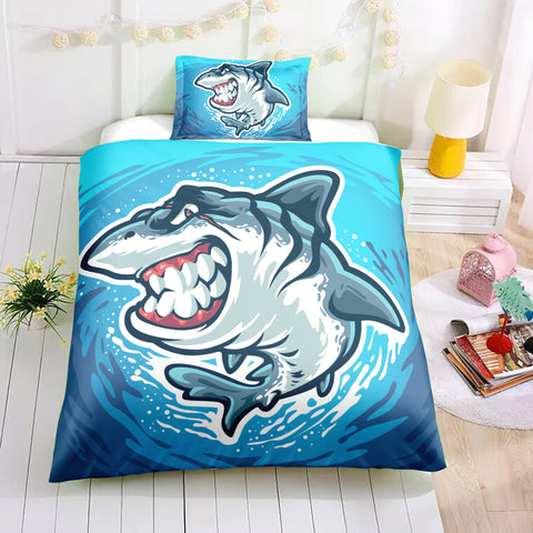 Image of Smile Shark Bedding Set - Beddingify