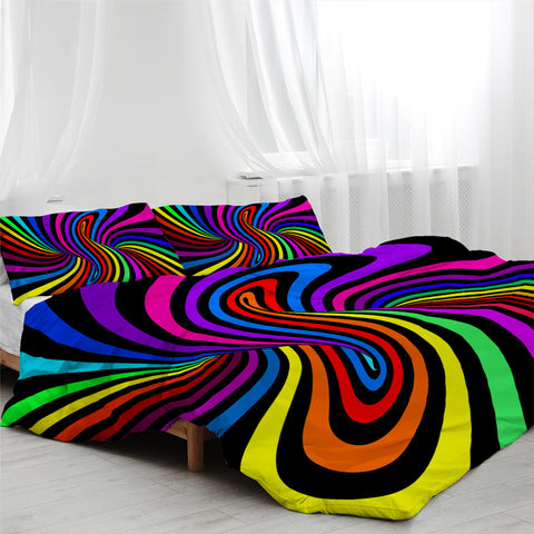 Image of Hypnotic Colors Bedding Set - Beddingify