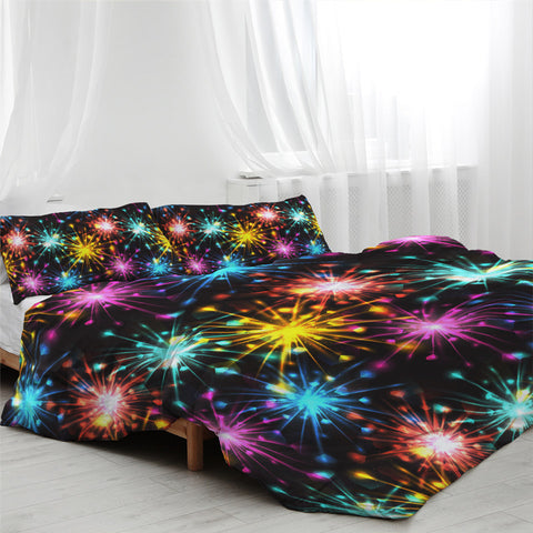 Image of Fireworks Flare Bedding Set - Beddingify