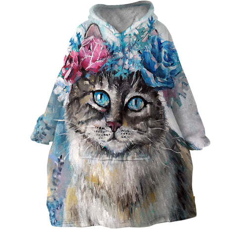 Image of Miss Meow SWLF0648 Hoodie Wearable Blanket