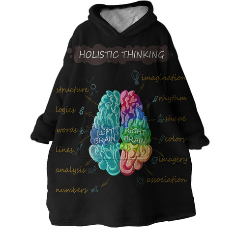Image of Holistic Thinking SWLF2856 Hoodie Wearable Blanket