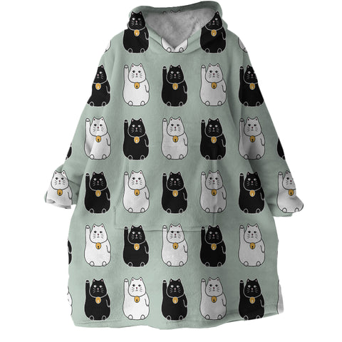 Image of Manekineko SWLF2531 Hoodie Wearable Blanket