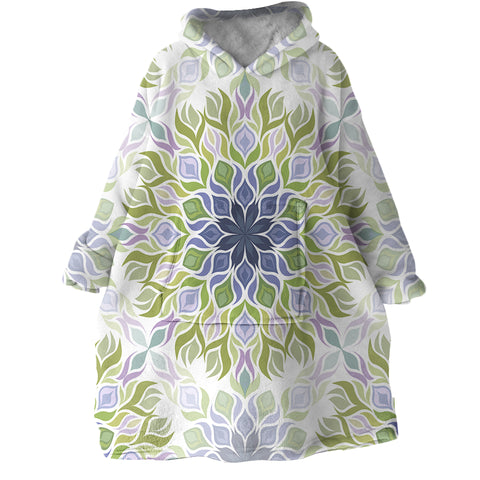 Image of Delicate Flower SWLF0485 Hoodie Wearable Blanket